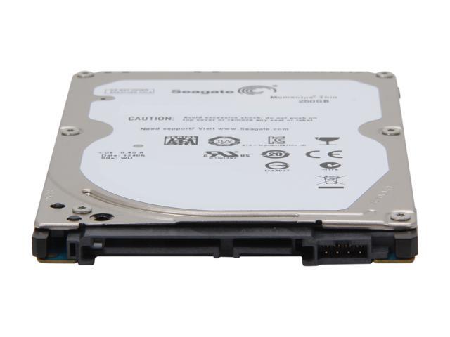 Seagate Momentus Thin ST250LT007 250GB 7200 RPM 16MB Cache SATA 3.0Gb/s 2.5' Internal Notebook Hard Drive Bare Drive