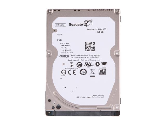 Seagate Momentus Thin ST320LT014 320GB 7200 RPM 16MB Cache SATA 3.0Gb/s 2.5' Internal Notebook Hard Drive Bare Drive