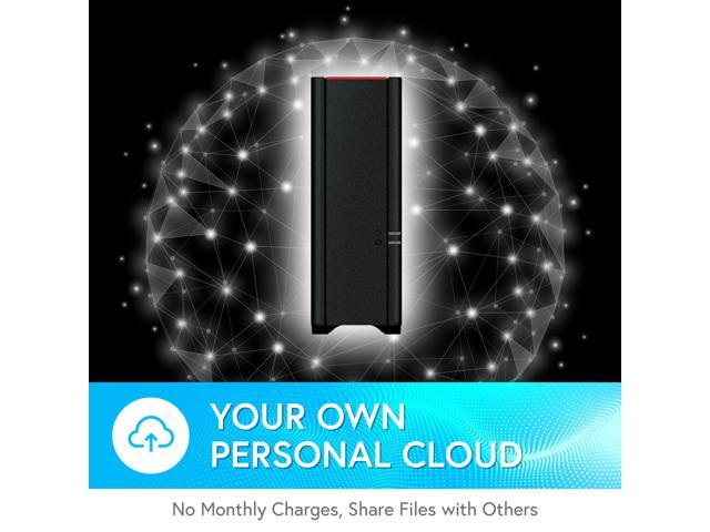 BUFFALO LinkStation 210 1-Bay Personal Cloud Network Storage 4TB (1x4TB) with Hard Drives Included