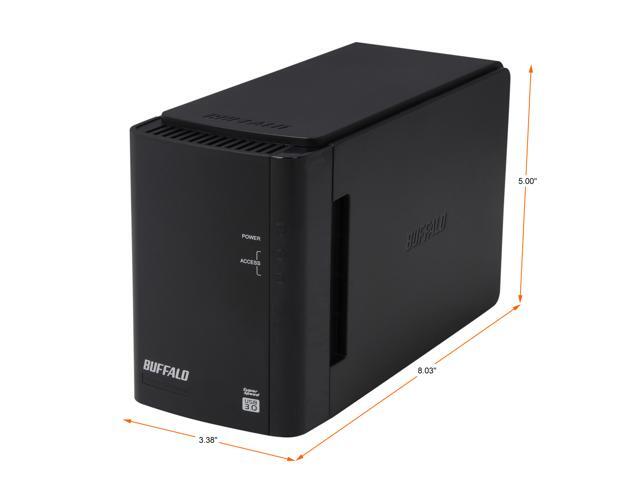 Buffalo DriveStation Duo 2-Drive 4TB External Hard Drive