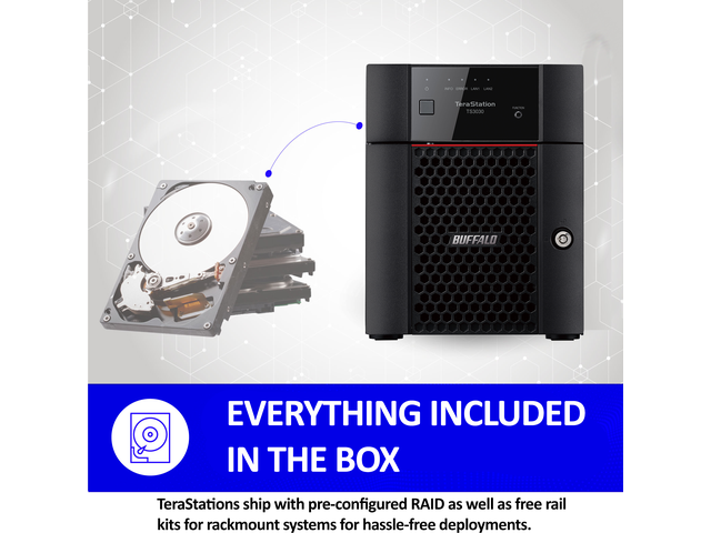 BUFFALO TS3430DN0802 Network Storage — photo 2