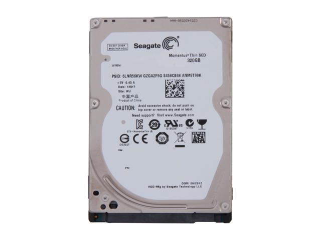 Seagate Momentus Thin ST320LT009 320GB 7200 RPM 16MB Cache SATA 3.0Gb/s 2.5' Internal Notebook Hard Drive Bare Drive