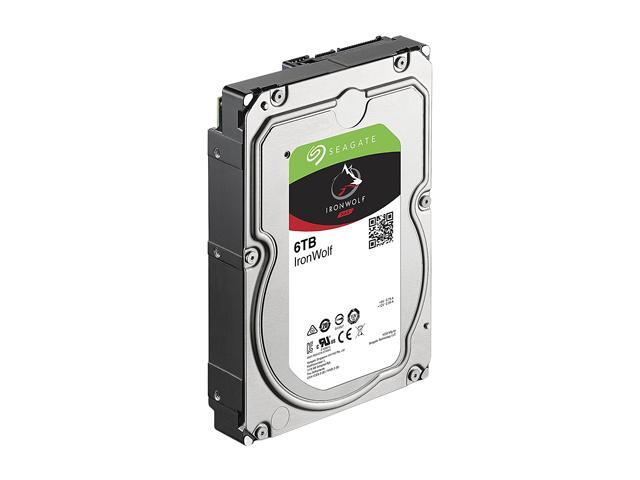 Seagate IronWolf 6TB NAS Hard Drive 7200 RPM 256MB Cache SATA 6.0Gb/s CMR 3.5' Internal HDD for RAID Network Attached Storage ST6000VN0033
