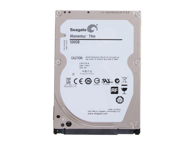 Seagate Laptop Thin ST500LT012 500GB 5400 RPM 16MB Cache SATA 6.0Gb/s 2.5' Internal Notebook Hard Drive Bare Drive