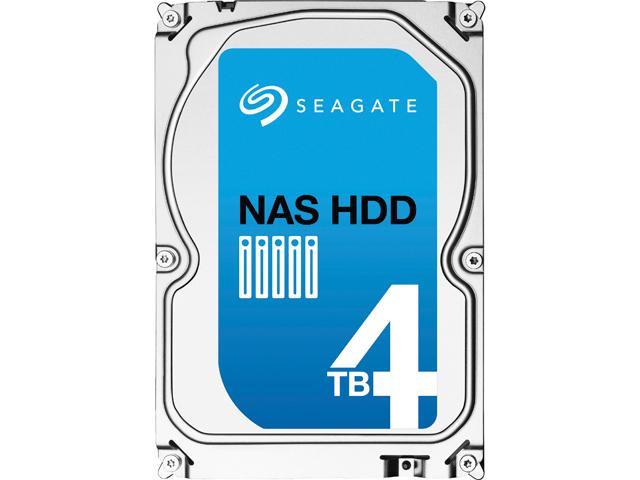 Seagate NAS HDD ST4000VN000 4TB 64MB Cache SATA 6.0Gb/s 3.5' Internal Hard Drive Bare Drive