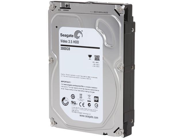 Seagate ST3000VM002 3TB 5900 RPM 64MB Cache SATA 6.0Gb/s 3.5' Video Internal Hard Drive Bare Drive