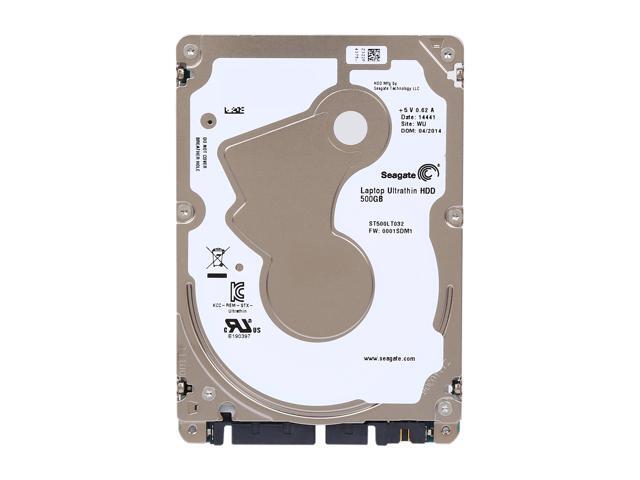 Seagate ST500LT032 500GB 5400 RPM 16MB Cache SATA 6.0Gb/s 2.5' Ultrathin Internal Notebook Hard Drive Bare Drive