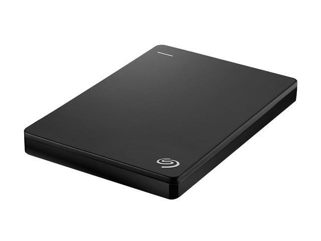 Seagate Backup Plus Slim 2TB USB 3.0 Portable External Hard Drive - STDR2000100 (Black)