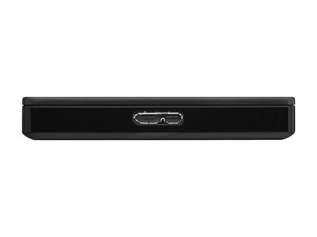 Seagate Backup Plus Slim 2TB USB 3.0 Portable External Hard Drive - STDR2000100 (Black)