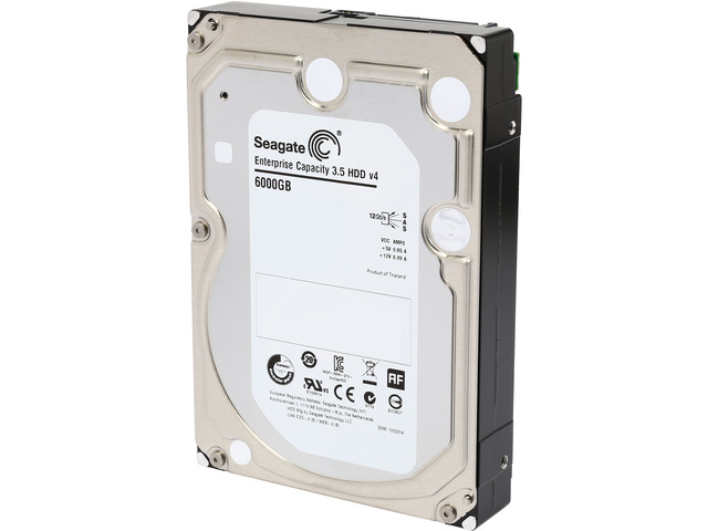 Seagate 6TB Enterprise Desktop Hard Disk Drive - 7200 RPM SAS 12Gb/s 128MB 3.5' ST6000NM0014