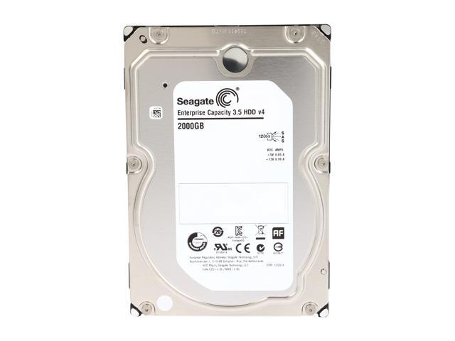 Seagate 2TB Enterprise Hard Disk Drive - 7200 RPM SAS 12Gb/s 128MB 3.5' ST2000NM0034