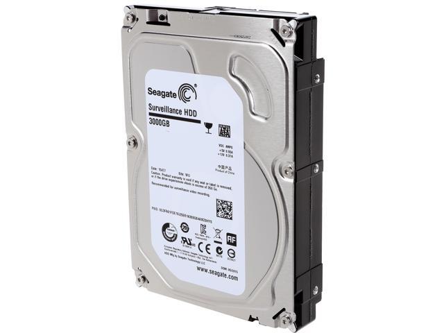 Seagate Surveillance 3TB 64MB Cache SATA 6.0Gb/s 3.5' Internal Hard Drive Model ST3000VX006