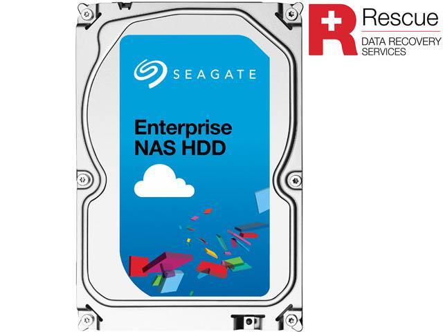 Seagate Enterprise NAS ST2000VN0011 2TB 7200 RPM 128MB Cache SATA 6.0Gb/s 3.5' Internal Hard Drive + Rescue Data Recovery Services