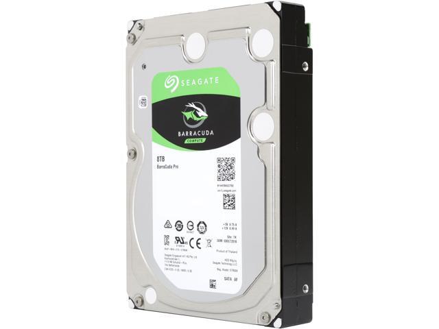 Seagate BarraCuda Pro ST8000DM005 8TB 7200 RPM 256MB Cache SATA 6.0Gb/s 3.5' Hard Drive Bare Drive