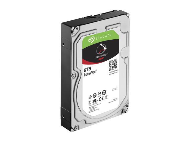 Seagate IronWolf 6TB NAS Hard Drive 7200 RPM 128MB Cache SATA 6.0Gb/s 3.5' Internal Hard Drive ST6000VN0041