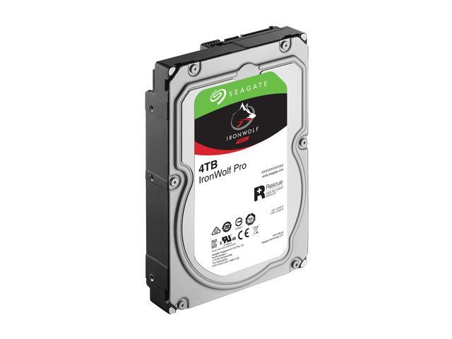 Seagate IronWolf Pro 4TB NAS Hard Drive 7200 RPM 128MB Cache SATA 6.0Gb/s 3.5' Internal Hard Drive ST4000NE0025