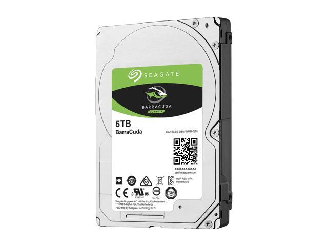Seagate 5TB BarraCuda 5400 RPM 128MB Cache SATA 6.0Gb/s 2.5' 15mm Laptop Internal Hard Drive ST5000LM000