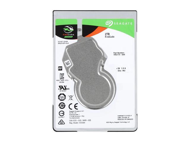 Seagate FireCuda Gaming SSHD 2TB SATA 6.0Gb/s 2.5' Notebooks / Laptops Internal Hard Drive ST2000LX001