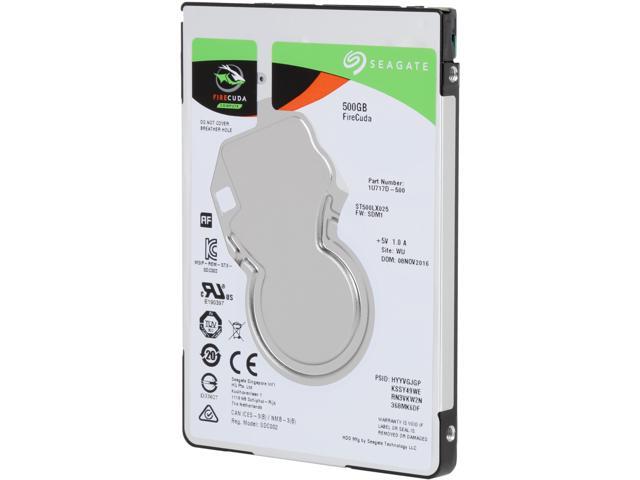 Seagate FireCuda Gaming SSHD 500GB SATA 6.0Gb/s 2.5' Notebooks / Laptops Internal Hard Drive ST500LX025