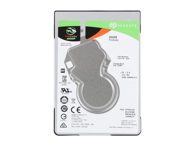 Seagate FireCuda Gaming SSHD 500GB SATA 6.0Gb/s 2.5' Notebooks / Laptops Internal Hard Drive ST500LX025