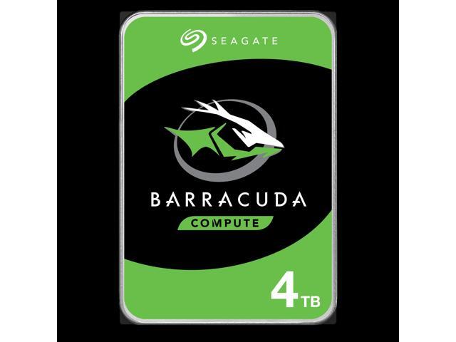 Seagate BarraCuda ST4000DM004 4TB 5400 RPM 256MB Cache SATA 6.0Gb/s 3.5' Hard Drives Bare Drive - OEM