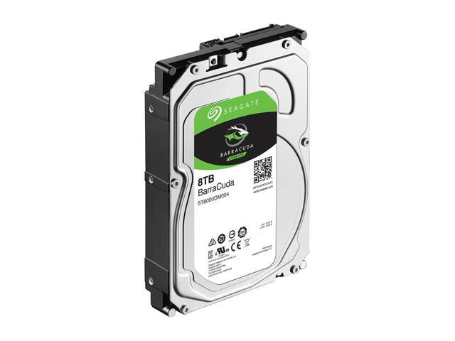 Seagate BarraCuda NE-ST8000DM004 8TB 5400 RPM 256MB Cache SATA 6.0Gb/s 3.5' Internal Hard Drive Bare Drive