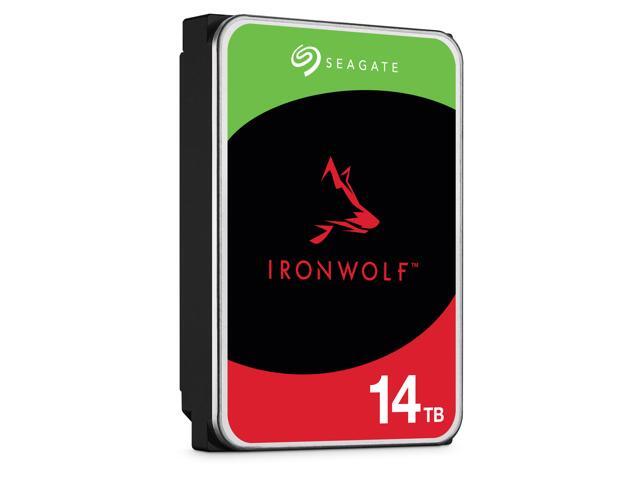 Seagate IronWolf 14TB NAS Hard Drive 7200 RPM 256MB Cache SATA 6.0Gb/s CMR 3.5' Internal HDD for RAID Network Attached Storage ST14000VN0008