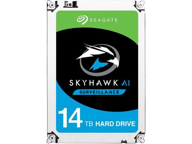 Seagate SkyHawk AI ST14000VE0008 14TB 7200 RPM 256MB Cache SATA 6.0Gb/s 3.5' Internal Hard Drive Bare Drive