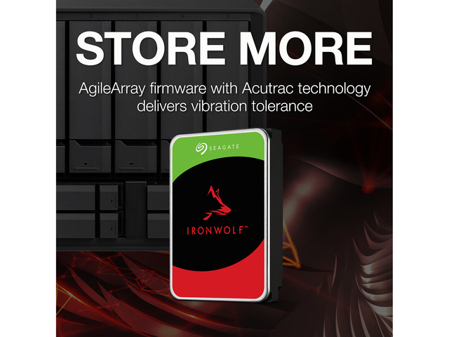 Seagate IronWolf 8TB NAS Hard Drive 7200 RPM 256MB Cache SATA 6.0Gb/s CMR 3.5' Internal HDD for RAID Network Attached Storage - ST8000VN004 — photo 4