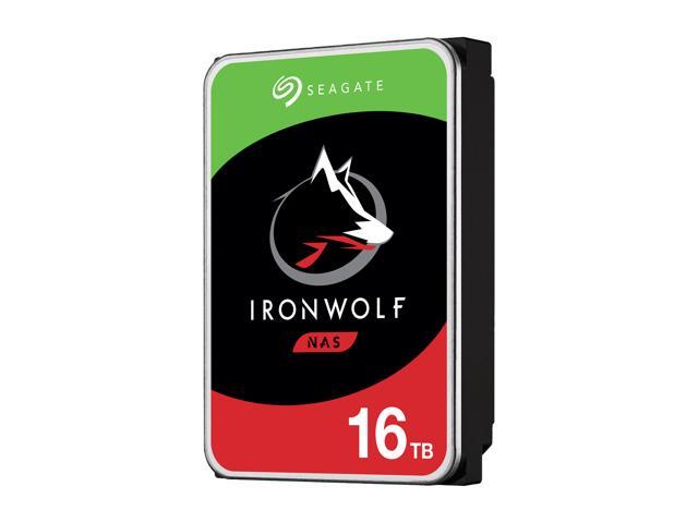 Seagate IronWolf 16TB NAS Hard Drive 7200 RPM 256MB Cache SATA 6.0Gb/s CMR 3.5' Internal HDD for RAID Network Attached Storage ST16000VN001