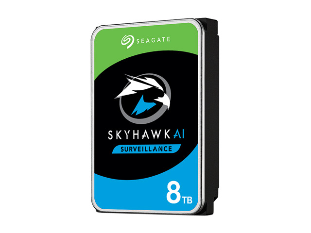 Seagate SkyHawk AI ST8000VE001 8TB 7200 RPM 256MB Cache SATA 6.0Gb/s 3.5' Internal Hard Drive Bare Drive — photo 2