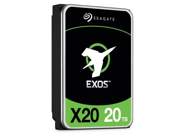 Seagate Exos X20 ST20000NM007D 20TB 7200 RPM 256MB Cache 3.5' Internal Hard Drive