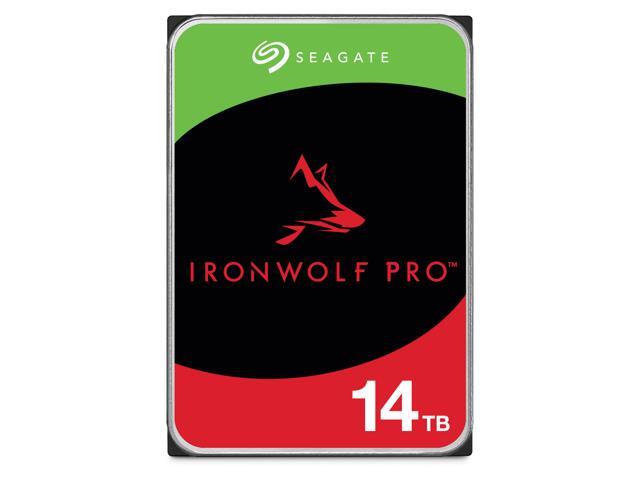 Seagate IronWolf Pro ST14000NT001 14TB 7200 RPM 256MB Cache SATA 6.0Gb/s 3.5' Internal Hard Drive