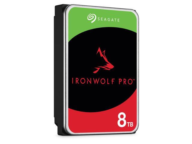 Seagate IronWolf Pro ST8000NT001 8TB 7200 RPM 256MB Cache SATA 6.0Gb/s 3.5' Internal Hard Drive