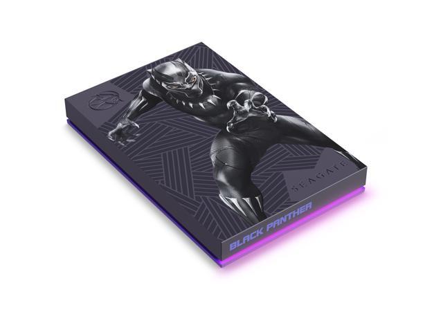 Seagate FireCuda Black Panther Special Edition 2TB Portable External Hard Drive Model STLX2000401 Black