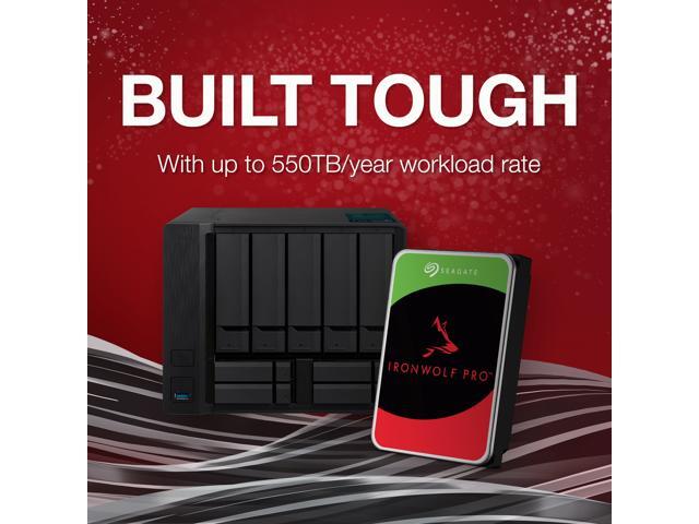 Seagate IronWolf Pro 22TB Enterprise NAS Internal HDD - CMR 3.5in SATA 6Gb/s 7200 RPM (ST22000NT001)