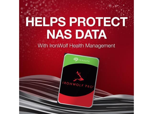 Seagate IronWolf Pro ST24000NT002 24TB 7200 RPM 512MB Cache SATA 6.0Gb/s 3.5' Internal Hard Drive