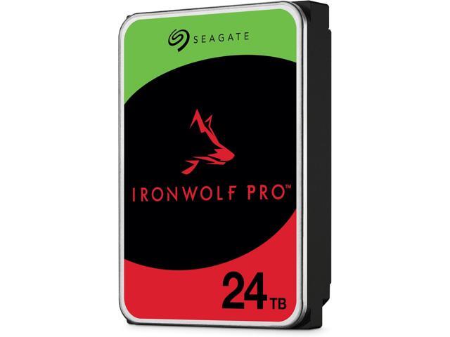 Seagate IronWolf Pro ST24000NT002 24TB 7200 RPM 512MB Cache SATA 6.0Gb/s 3.5' Internal Hard Drive