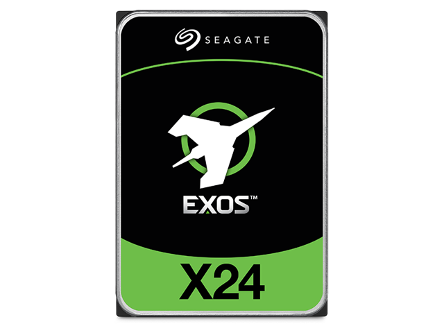 Seagate Exos X24 24TB 7200 RPM SATA 512MB Cache 6.0Gb/s 3.5-Inch Enterprise Internal Hard Drives (ST24000NM002H)