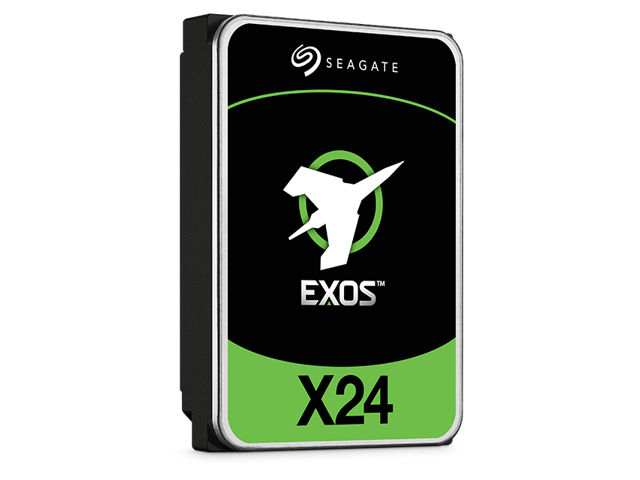 Seagate Exos X24 24TB 7200 RPM SATA 512MB Cache 6.0Gb/s 3.5-Inch Enterprise Internal Hard Drives (ST24000NM002H)