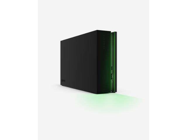 Seagate - Game Drive for Xbox 8TB External USB 3.2 Gen 1 Desktop Hard Drive with Certified Xbox Green LED Lighting - Black - image 4