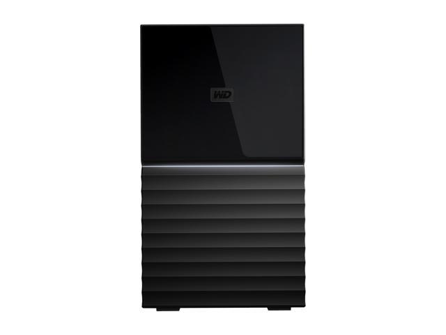 WD 20TB My Book Duo Desktop RAID External Hard Drive 256-Bit AES Encryption - USB 3.2 Gen1 (WDBFBE0200JBK-NESN)