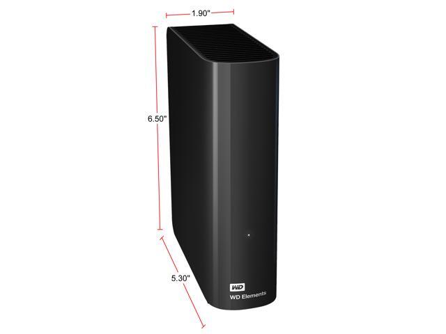 WD Elements 10TB USB 3.0 Desktop Hard Drive Black