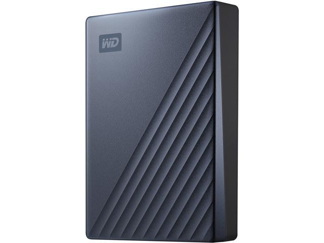 WD 4TB Blue My Passport Ultra Portable Storage External Hard Drive USB-C for PC/Windows (WDBFTM0040BBL-WESN)
