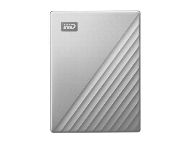 WD - My Passport Ultra for Mac 4TB External USB 3.0 Portable Hard Drive - Silver - image 3