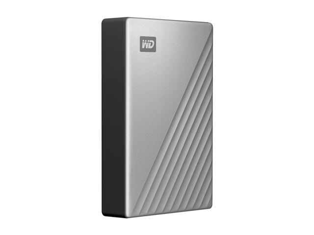 WD - My Passport Ultra for Mac 4TB External USB 3.0 Portable Hard Drive - Silver - image 4