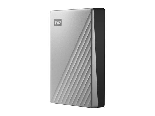 WD - My Passport Ultra 4TB External USB 3.0 Portable Hard Drive - Silver - image 3