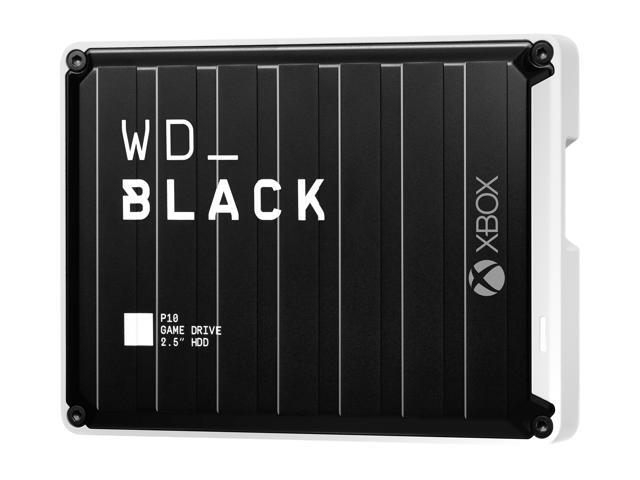 WD - BLACK P10 Game Drive for Xbox 5TB External USB 3.2 Gen 1 Portable Hard Drive - Black With White Trim - image 3