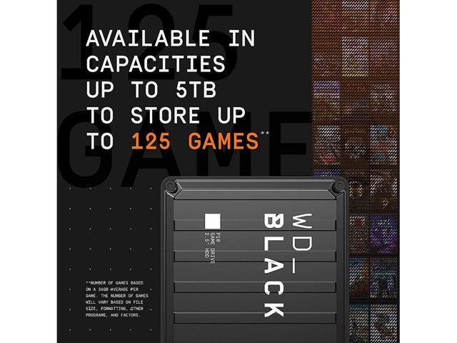 WD - P10 5TB External USB 3.2 Gen 1 Portable Hard Drive - Black - image 5