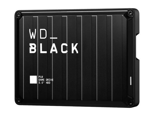 WD Black 4TB P10 Game Drive Portable External Hard Drive for PS5/PS4/Xbox One/PC/Mac USB 3.2 (WDBA3A0040BBK-WESN)